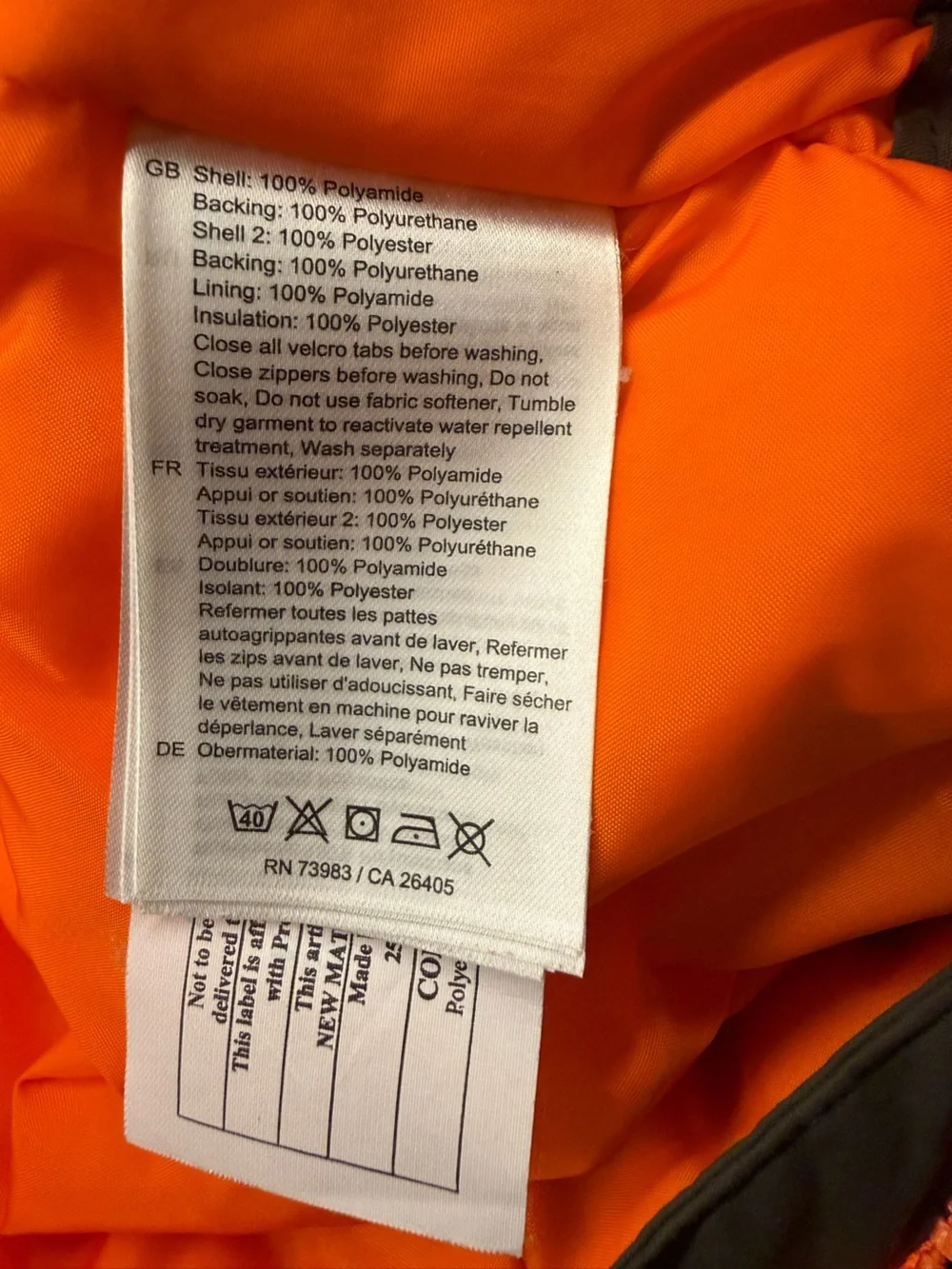 Helly Hansen snow suit